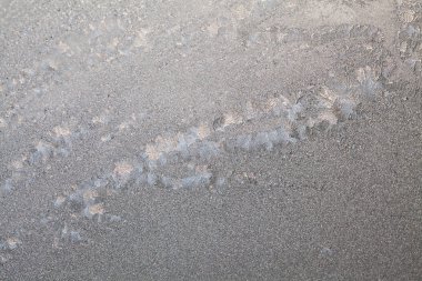 Cam - doku ve arka plan buz çiçekleri