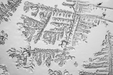 Gözyaşları mikroskop görüş. Büyütme 100-1000 x