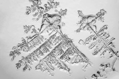 Gözyaşları mikroskop görüş. Büyütme 100-1000 x