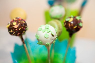 Renkli, lezzetli Çikolata Çerezler