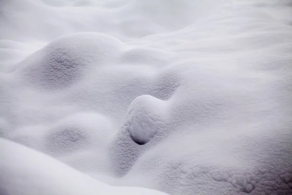 Abstrakte Schneefiguren Schnee Textur — Stockfoto