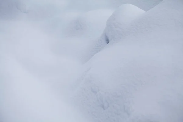 Abstract Snow Shapes Snow Texture — Stock Photo, Image