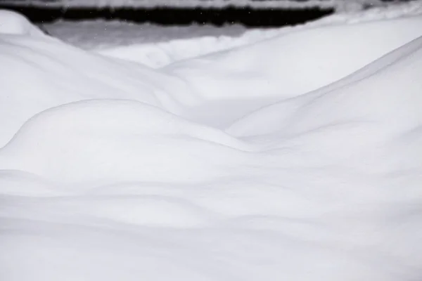 Abstract snow shapes - snow texture