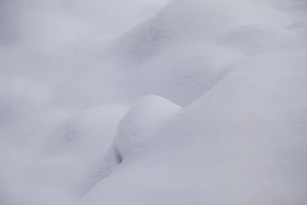 Abstract snow shapes - snow texture