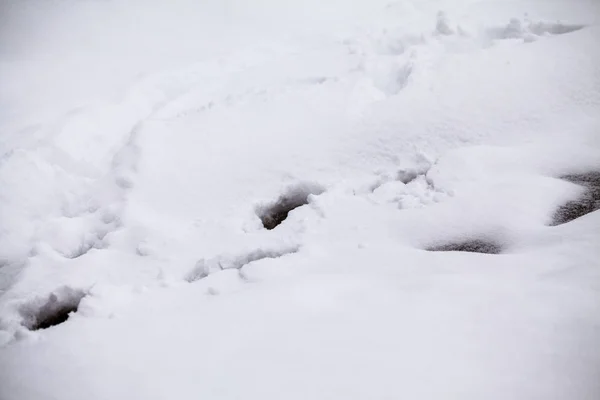 Абстрактні Форми Снігу Текстура Снігу — стокове фото