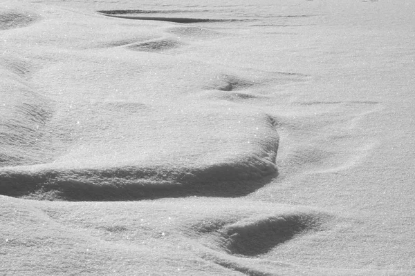 Abstract snow shapes - snow texture