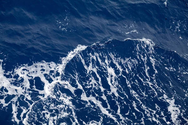 Wody Tekstury Głęboko Czystej Wody Morza Egejskiego — Zdjęcie stockowe