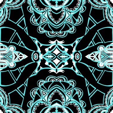 Benzersiz, soyut desen - vektör