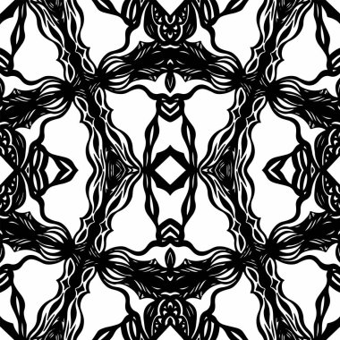 Benzersiz, soyut desen - vektör