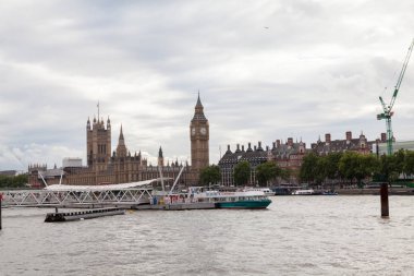 22.07.2015, Londra, İngiltere. Panoramik Londra London Eye'dan