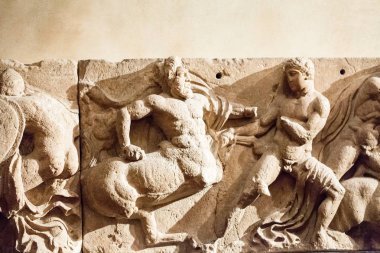 Londra, İngiltere, British Museum. Pantheon antik Yunan koleksiyon 