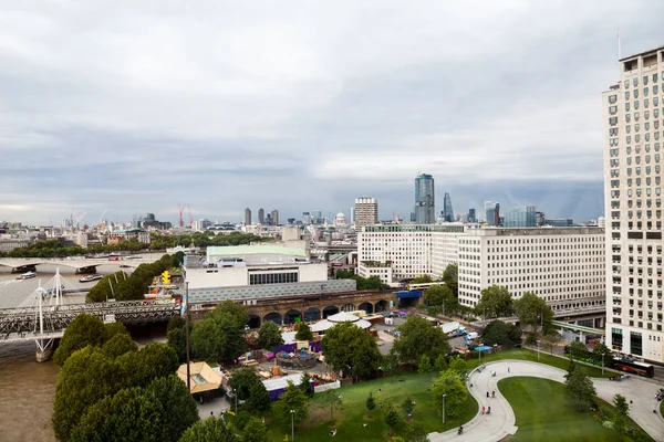 2015 Londres Reino Unido Vista Panorámica Londres Desde London Eye — Foto de Stock