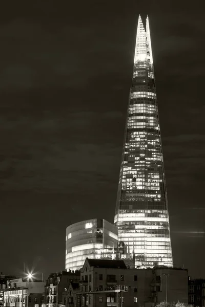 2015 Londres Reino Unido Noches Londres Con Torre Shard —  Fotos de Stock