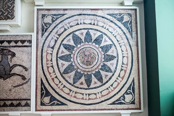 Лондон Великобритания Июля 2015 British Museum Mosais Pavements Found Roman — стоковое фото