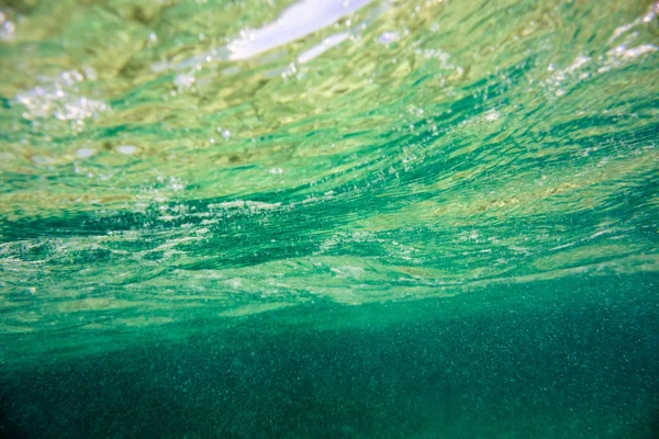 Textura Submarina Fauna Mar Jónico Zakynthos Grecia — Foto de Stock