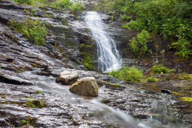 Rausor Şelalesi, Retezat Ulusal Parkı, Hunedoara Bölgesi, Romanya