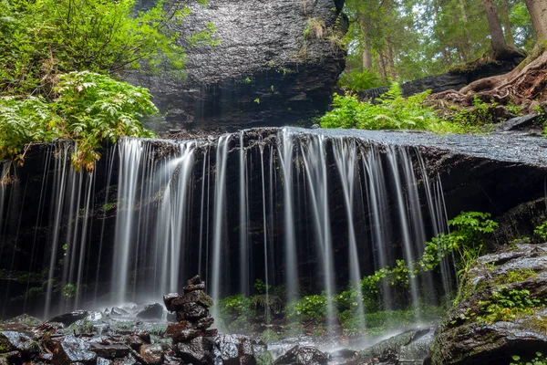 Varsag waterfall, Harghita county, Romania