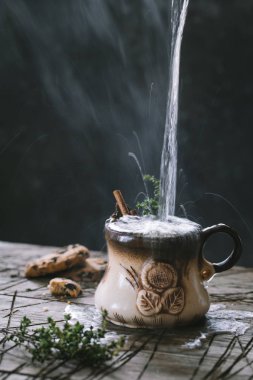 Tarçın ile bitkisel çay