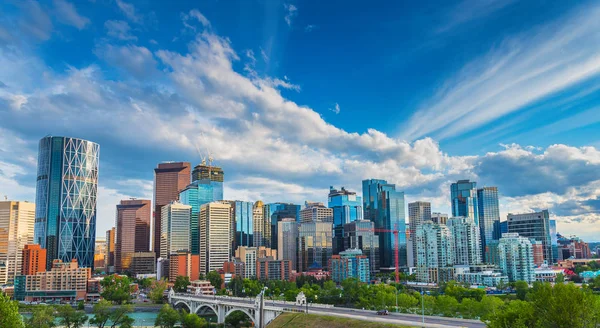 Şehir manzarası Calgary, Alberta, Kanada