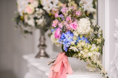 Düğün buket güzel çiçek. Gelin Buketi