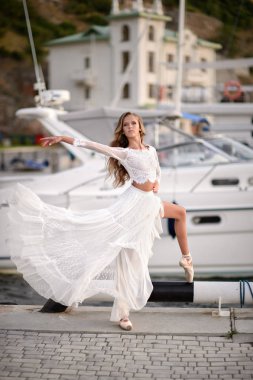 Bale dans zarif Bale dansçısı genç kız