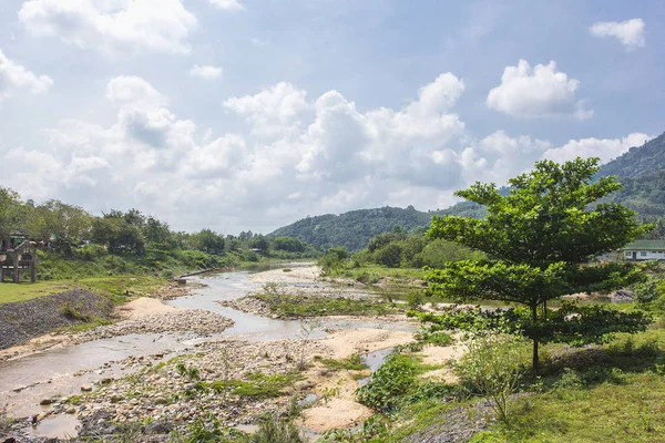 Kiriwong Dorf Ist Als Bestes Wetter Thailands Bekannt — Stockfoto