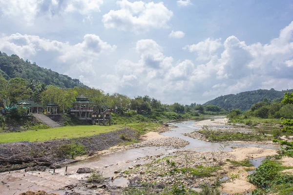 Kiriwong Village Known Best Weather Thailand — Stock Photo, Image