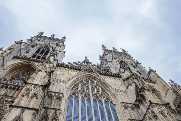 Top of York Minister, York, England — Stock Photo, Image