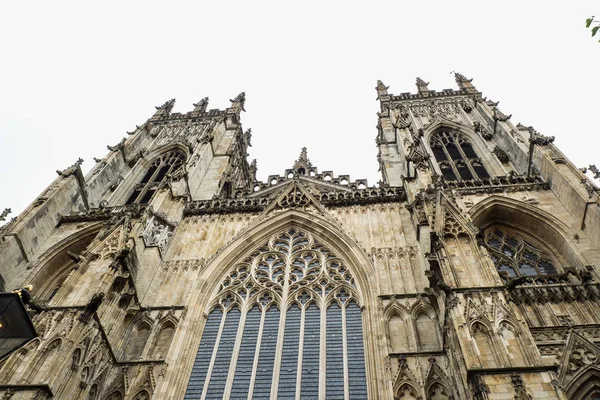 York Minister England on white background — Stock Photo, Image