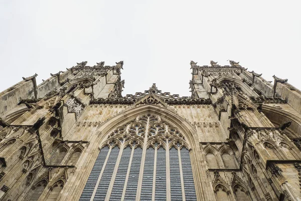 York Minister England on white background — Stock Photo, Image