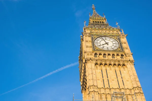 Big Ben Great Bell of the clock at the north end of the Palace of Westminster in London — Stock Photo, Image