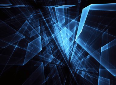 Soyut fraktal desen ve şekiller. Fraktal doku. Serisi, süslü boya renkleri. Arka plan illüstrasyon renk dokusu oluşur.