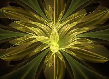 Soyut fraktal desen ve şekiller. Fraktal doku. Serisi, süslü boya renkleri. Arka plan illüstrasyon renk dokusu oluşur.