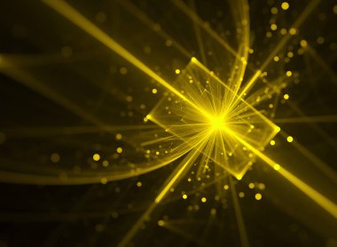 Soyut fraktal desen ve şekiller. Fraktal doku. Serisi, süslü boya renkleri. Arka plan illüstrasyon renk dokusu oluşur.