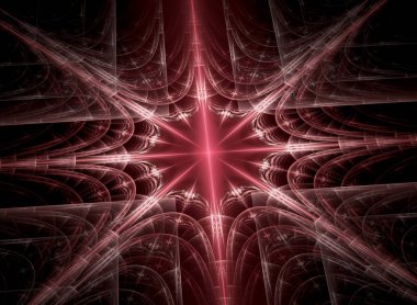 Soyut fraktal desen ve şekiller. Fraktal doku. Serisi, süslü boya renkleri. Arka plan illüstrasyon renk dokusu oluşur.