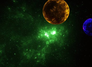 Soyut fraktal desen ve şekiller. Fraktal doku. Serisi, süslü boya renkleri. Arka plan illüstrasyon renk dokusu oluşur.