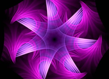 Soyut fraktal desen ve şekiller. Fraktal doku. Serisi, süslü boya renkleri. Arka plan illüstrasyon renk dokusu oluşur.