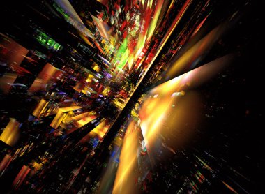 Soyut bilgisayar fraktal tasarım oluşturulan. Bir Fraktal hiç bitmeyen bir kalıptır.