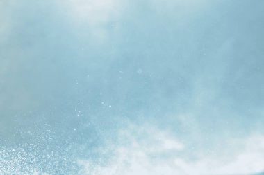 Kar taneleriyle kış bulanık arkaplan