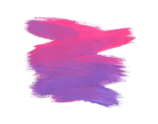 クラフトレーベル ブラシ ストロークの背景 タグやスタンプの設計のための塗料 塗装のラベル背景パッチ 色の組み合わせカタログ要素 紫のインク汚れ スポット — ストック写真