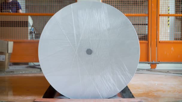 纸和纸浆厂 — 图库视频影像