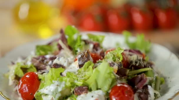 Salade de boeuf et légumes — Video