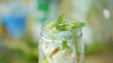 Meyve salatası glaas Kupası