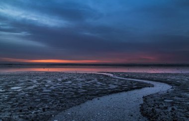Güneşin son parıltısı.