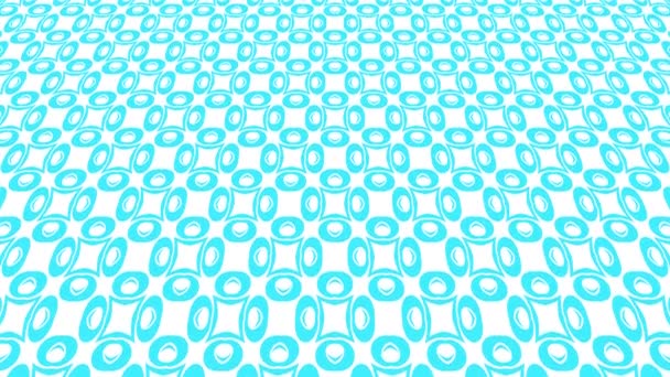 Colored Background Pattern Vertically Inclined Moves Top Bottom Composed Geometric — Stock Video