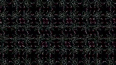 Boyut, açı ve yoğunluk olarak değişen renkli dalga etkisine sahip, en az arkaplan üzerinde parlak renk kenarlı soyut animasyon 16: 9 video biçiminde