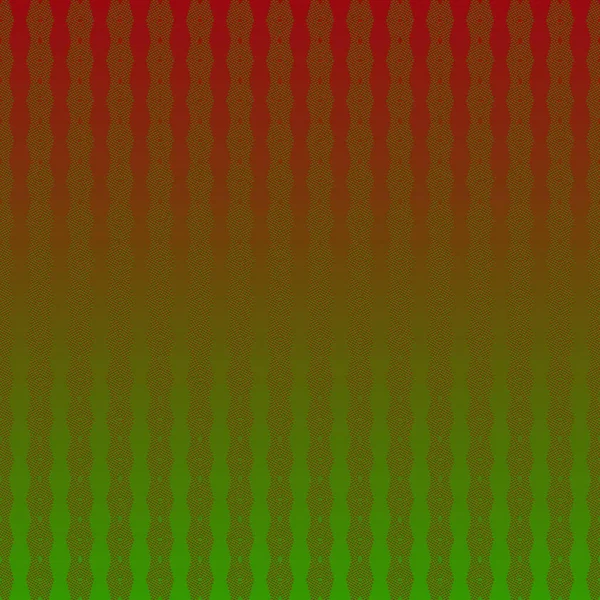 Piros Zöld Mintás Illusztráció Hátteret Fedő Ismétlődő Geometriai Alakzatokkal Enyhítő — Stock Fotó