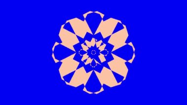 İki renkli ve üst üste binen grafik nesne, merkeze doğru iki zıt yönde dönerler, boyutları değişkendir, hipnotik, psikedelik ve stroboskopik bir etkisi vardır..