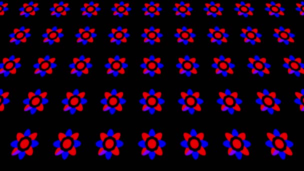 Modèle Arrière Plan Coloré Incliné Verticalement Qui Déplace Haut Bas — Video