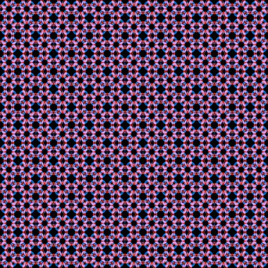 Arka planda yinelenen geometrik şekiller olan bir ilüzyon. Web şablonu, duvar kağıdı, dijital grafikler, hediyeler ve sanatsal dekorasyonlar olarak kullanılabilecek renkli desenli çizimler.